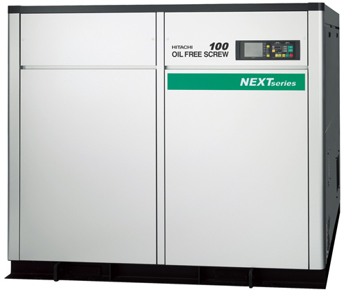 Безмасляный компрессор HITACHI DSP-100VA5MN2 (7 бар)