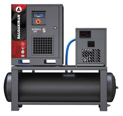 Спиральный компрессор Dalgakiran Компрессор спиральный DS 1,5-8-250D